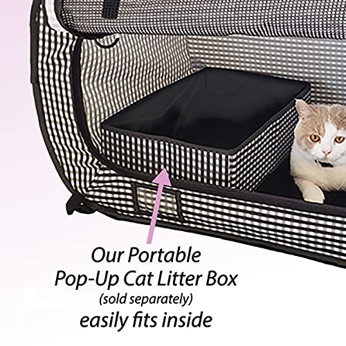 Necoichi Portable Stress Free Cat Cage Always Ready to go!