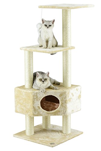 Go Pet Club Cat Tree Beige Color