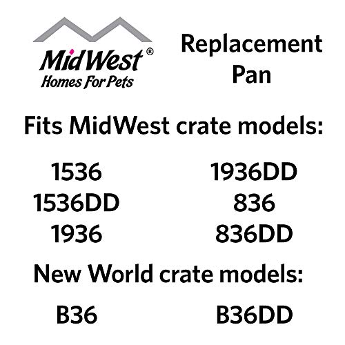 Replacement Pan for 36" Long MidWest Dog Crate