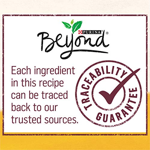 Purina Beyond Grain Free, Natural Pate Wet Dog Food, Chicken & Beef Recipe Variety Pack - (2 Packs of 6) 13 oz. Cans