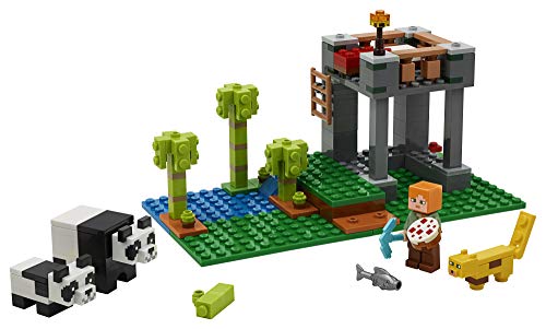LEGO Minecraft The Panda Nursery 21158 Construction Toy for Kids, Great Gift for Fans of Minecraft and Pandas, New 2020 (204 Pieces)