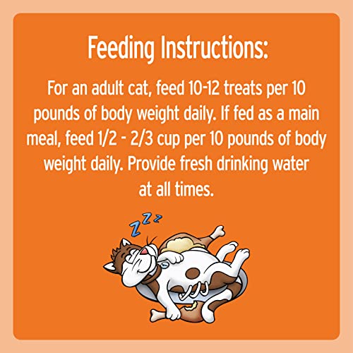 TEMPTATIONS Classic Crunchy and Soft Cat Treats Tantalizing Turkey Flavor, 6.3 oz. Pouch, Pack of 10