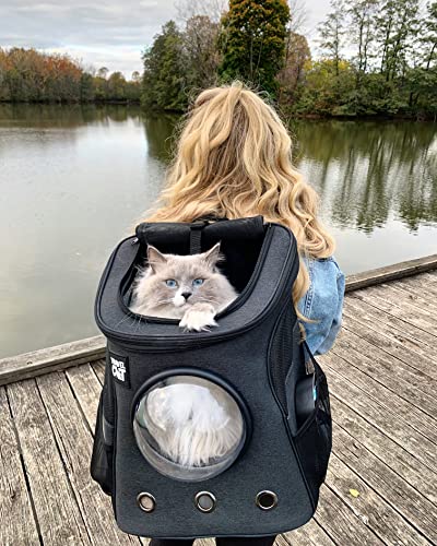 The Fat Cat Backpack for Larger Cats - Premium Pet Carrier Bag for Travel and Hiking