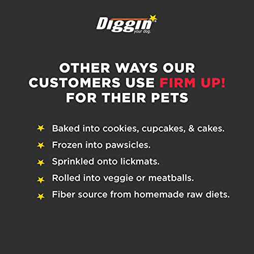 Diggin Your Dog xMlJxQ Firm Up Pumpkin Supplement, Pumpkin and Cranberry, 9.5H X 6.5W X 2.5D (Pack of 2)