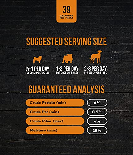 Wholesome Pride Sweet Potato Chews Dog Treats, 8 oz, Holiday Edition - All Natural Healthy - Vegan, Gluten and Grain-Free Dog Snacks - Made in USA