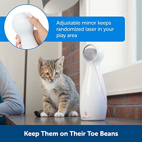 PetSafe Bolt - Automatic, Interactive Laser Cat Toy - Adjustable Laser with Random Patterns - 2 Play Modes