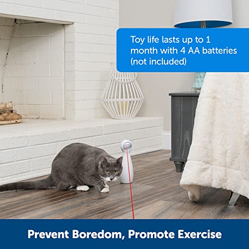 PetSafe Bolt - Automatic, Interactive Laser Cat Toy - Adjustable Laser with Random Patterns - 2 Play Modes