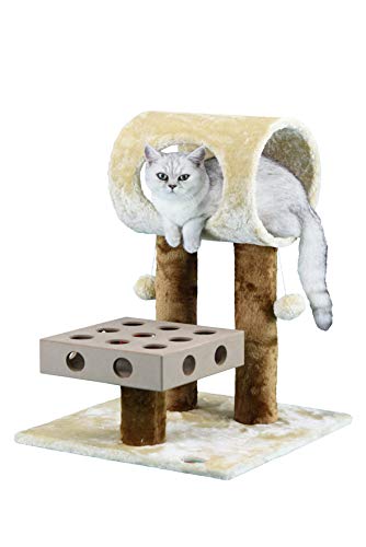 Go Pet Club IQ Busy Box Cat Tree, 17.75" x 20" x 26"