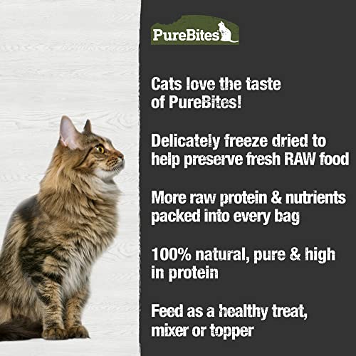 PureBites Beef Liver for Cats, 1.55oz / 44g - Value Size