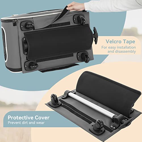 Petsfit Rolling Pet Carrier for Pets up to 28 Pounds, Not Airline Approved