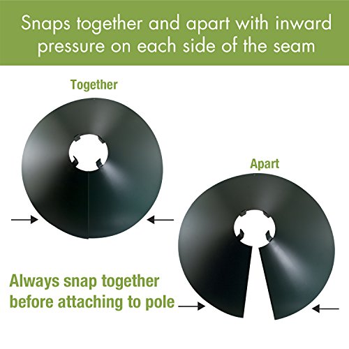 Woodlink Post Mount Squirrel Baffle Model BAF3GR