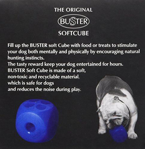 Kruuse Buster Soft Mini Cube Feeder, Blue