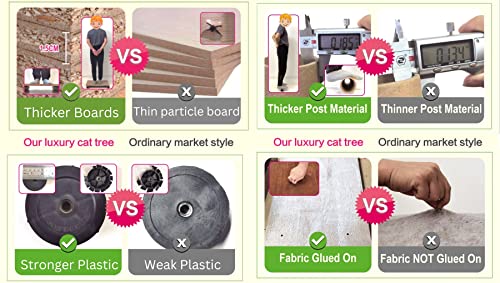 Go Pet Club IQ Busy Box Cat Tree, 17.75" x 20" x 26"