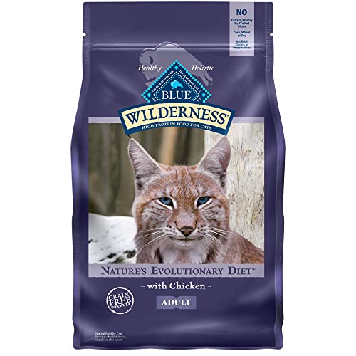 Blue Buffalo Wilderness High Protein Grain Free, Natural Adult Dry Cat Food