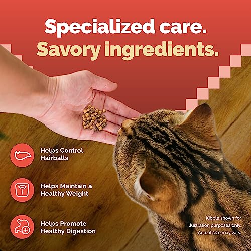 Blue Buffalo Wilderness High Protein Grain Free, Natural Adult Indoor Hairball & Weight Control Dry Cat Food, Chicken 11-lb