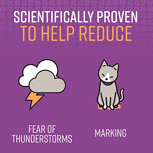 Sentry Industries Calming Collar for Cats 3Ct, Purple