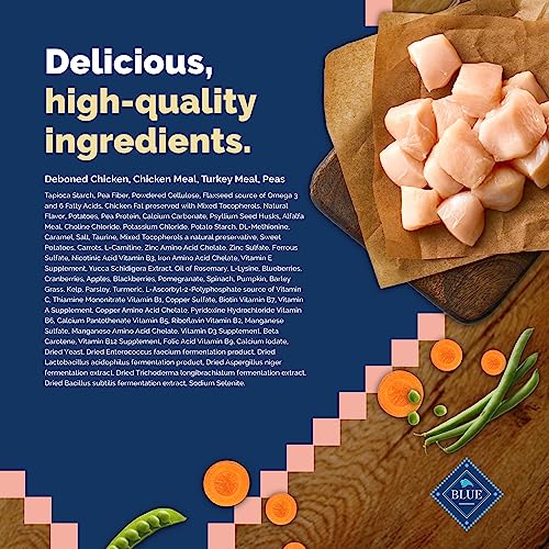 Blue Buffalo Wilderness High Protein Grain Free, Natural Adult Indoor Hairball & Weight Control Dry Cat Food, Chicken 11-lb