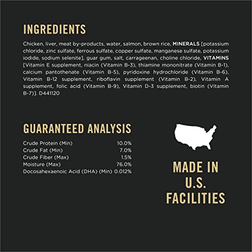 Purina Pro Plan Pate Wet Puppy Food, FOCUS Classic Chicken & Brown Rice Entree - (24) 5.5 oz. Cans