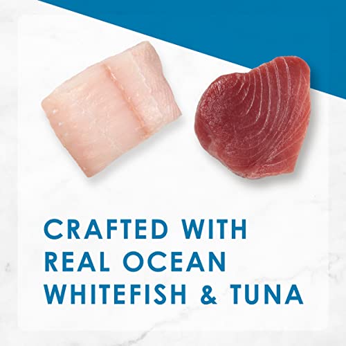 Purina Fancy Feast Grain Free Pate Wet Cat Food, Classic Pate Ocean Whitefish & Tuna Feast - (24) 3 oz. Cans