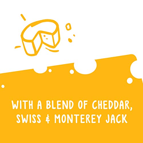 Purina Friskies Made in USA Facilities Cat Treats, Party Mix Cheezy Craze Crunch - 20 oz. Canister