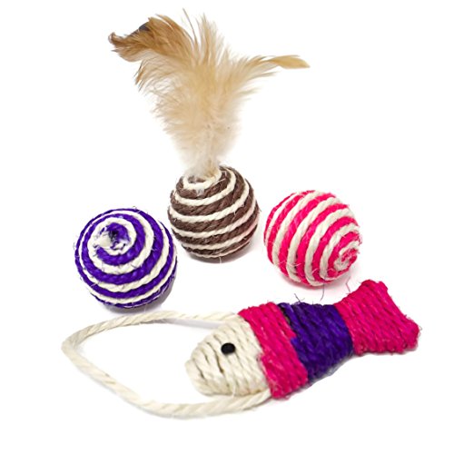 Youngever 24 Cat Toy Set - Interactive Kitten Assortment