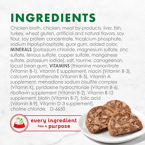 Purina Fancy Feast Grain Free Wet Cat Food, Chunky Chicken Feast - (24) 3 oz. Cans