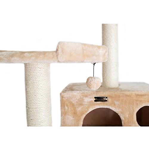 Armarkat A7202 72-Inch Cat Tree, Beige