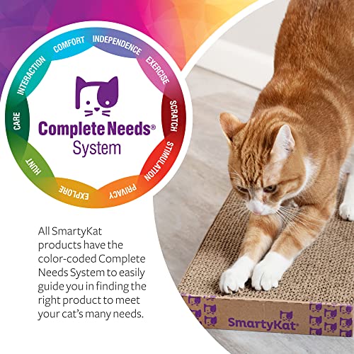 SmartyKat Scratch Up Cat Scratcher Corrugate Hanging Scratcher