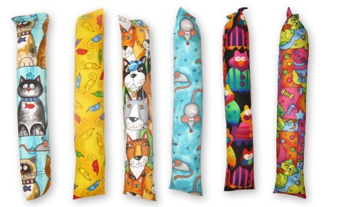 11" Catnip Kicker Toys - Set of 2 Cat Kickers