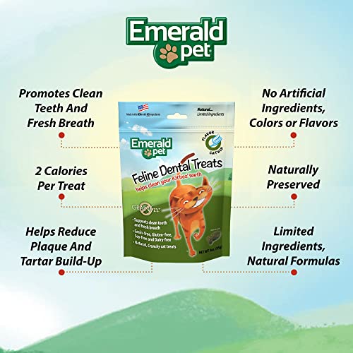 Emerald Pet Natural FELINE Dental Treats