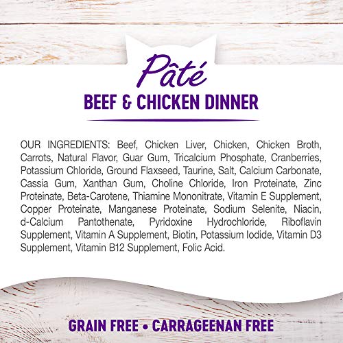 Wellness Complete Health Pate Beef & Chicken Dinner ( Pack of 24 )