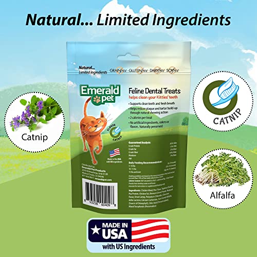 Emerald Pet Natural FELINE Dental Treats