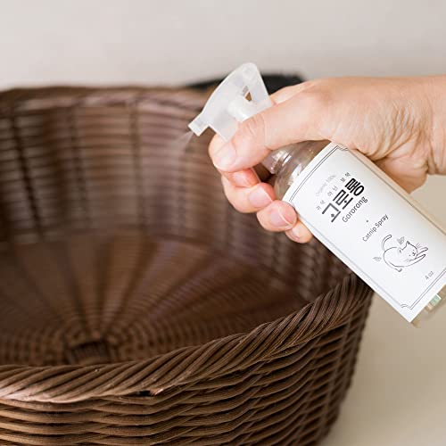 Gororong Premium Catnip Spray for Indoor, Outdoor Cats and Feline, Natural, Safe and High Potency, Use on Cat Toys, Scratchers and Condos 4 fl oz