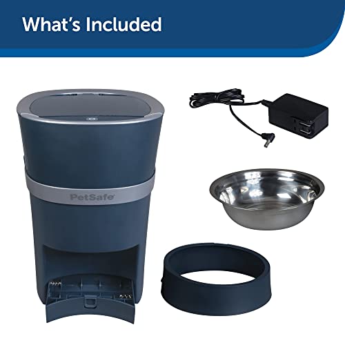 PetSafe Smart Feed 2nd Generation Automatic Dog and Cat Feeder, Smartphone, 24-Cups, Wi-Fi Enabled App for iPhone and Android, Works with Alexa