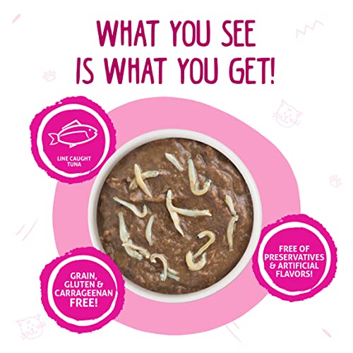 Weruva Classic Cat Food, Asian Fusion With Tuna Red Meat & Shirasu In Aspic, 3Oz Can (Pack Of 24)