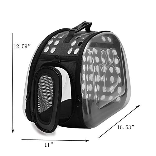 Yafeco Pet Carrier Package,Space Capsule Transparent Bags for Cats and Puppies,Designed for Travel, Hiking, Walking & Outdoor Use