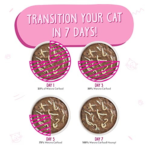 Weruva Classic Cat Food, Asian Fusion With Tuna Red Meat & Shirasu In Aspic, 3Oz Can (Pack Of 24)