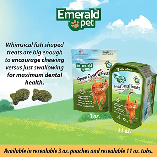 Emerald Pet Natural FELINE Dental Treats