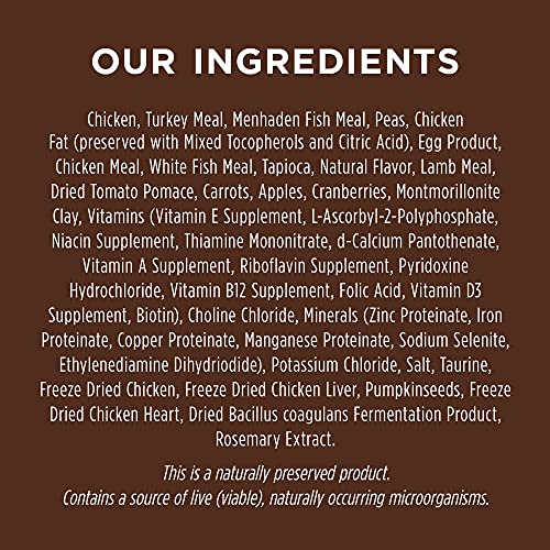 Instinct Original Kitten Grain Free Recipe with Real Chicken Natural Dry Cat Food by Nature's Variety, 4.5 lb. Bag