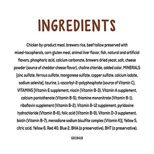 Purina Friskies Made in USA Facilities Cat Treats, Party Mix Crunch Wild West - (10) 2.1 oz. Pouches