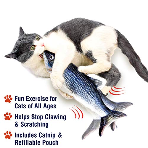 Ontel Flippity Fish Cat Toy