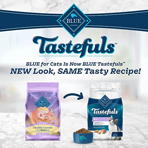 Blue Buffalo Healthy Growth Natural Kitten Dry Cat Food, Chicken & Brown Rice 3-lb