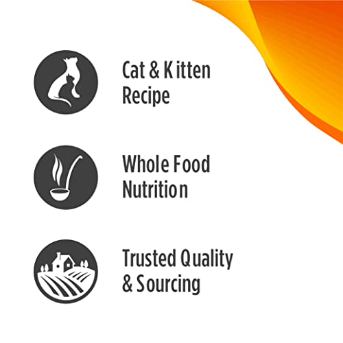 Nulo Freestyle Freeze-Dried Raw Cat Food, Chicken & Salmon, 3.5 oz - Grain Free Cat Food with Probiotics, Ultra-Rich Protein to Support Digestive and Immune Health - Premium Pet Food Topper, Yellow
