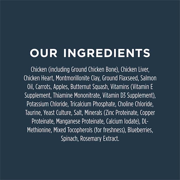 Instinct Freeze-Dried Raw Meals Grain-Free Cage-Free Chicken Recipe Wet Cat Food, 2 oz.