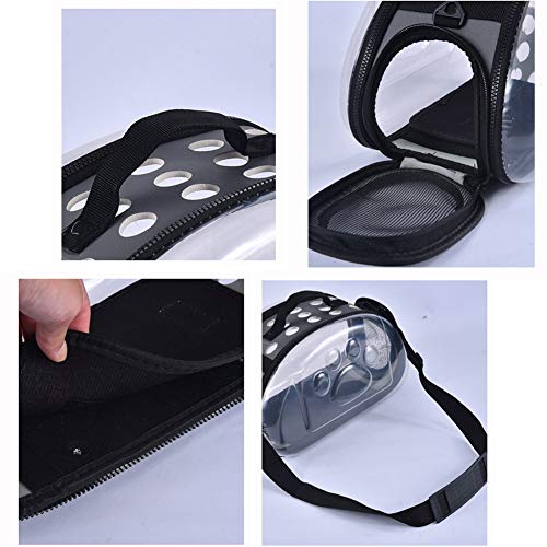 Yafeco Pet Carrier Package,Space Capsule Transparent Bags for Cats and Puppies,Designed for Travel, Hiking, Walking & Outdoor Use
