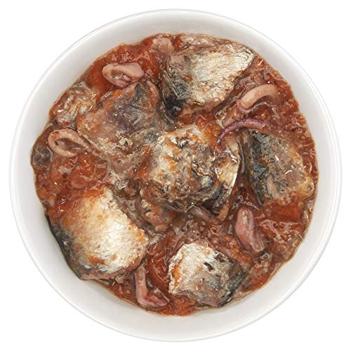 Tiki Pets Grill Grain Free Canned Wet Food with Whole Seafood in Broth for Cats and Kittens, Mackerel Sardine Calamari 4 cans 10oz