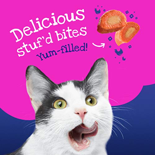 Purina Friskies Gravy Wet Cat Food Variety Pack, Stuf'd & Sauc'd with Chicken, Salmon & Shrimp, Tuna & Turkey - (32) 5.5 oz. Cans, New! Stuf'd & Sauc'd (050000505159)