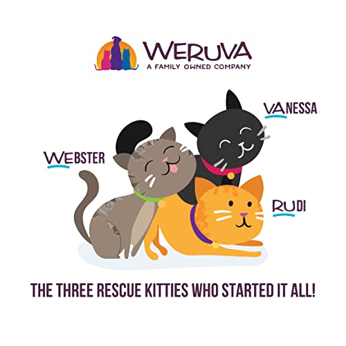 Weruva Cats in the Kitchen, Variety Pack, Kitchen Cuties, Wet Cat Food by Weruva, 3.2oz Cans (Pack of 12)