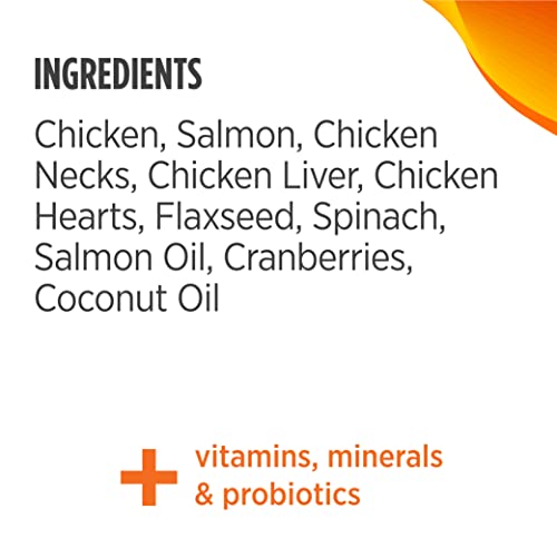 Nulo Freestyle Freeze-Dried Raw Cat Food, Chicken & Salmon, 3.5 oz - Grain Free Cat Food with Probiotics, Ultra-Rich Protein to Support Digestive and Immune Health - Premium Pet Food Topper, Yellow