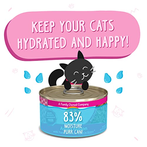 Weruva Classic Cat Food, Asian Fusion With Tuna Red Meat & Shirasu In Aspic, 3Oz Can (Pack Of 24)